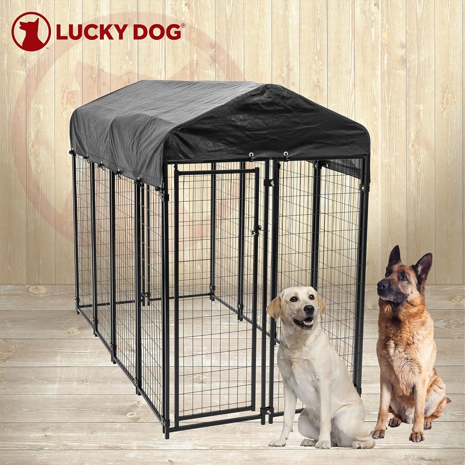 Lucky Dog Uptown Welded Wire Kennel – Best Overall Lucky Dog Uptown Welded Wire Kennel – Best Overall
