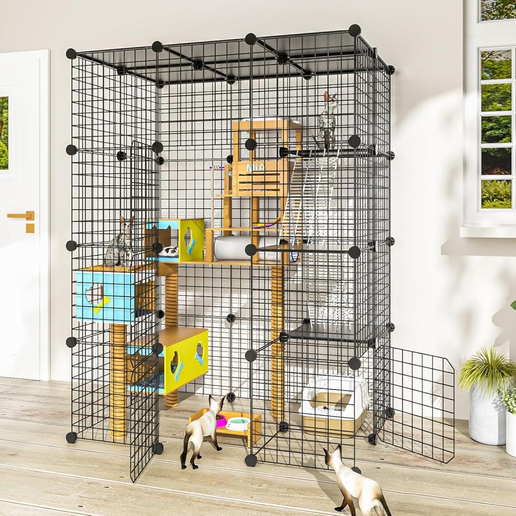 DIY Catio from Repurposed Materials DIY Catio from Repurposed Materials