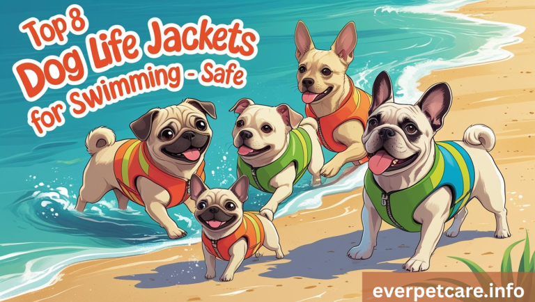 8 best dog life jackets for swimming cute